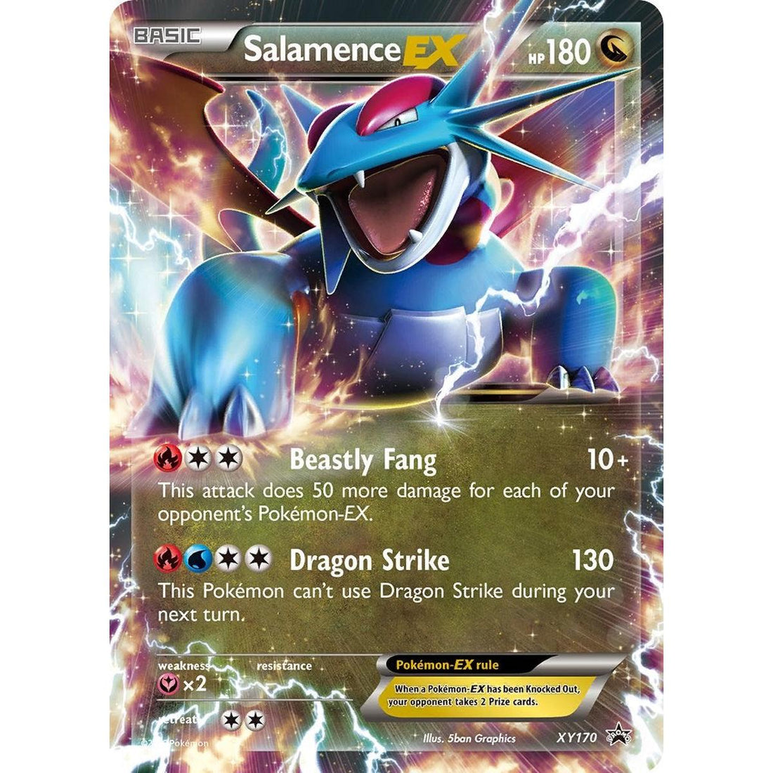Salamence EX - XY170