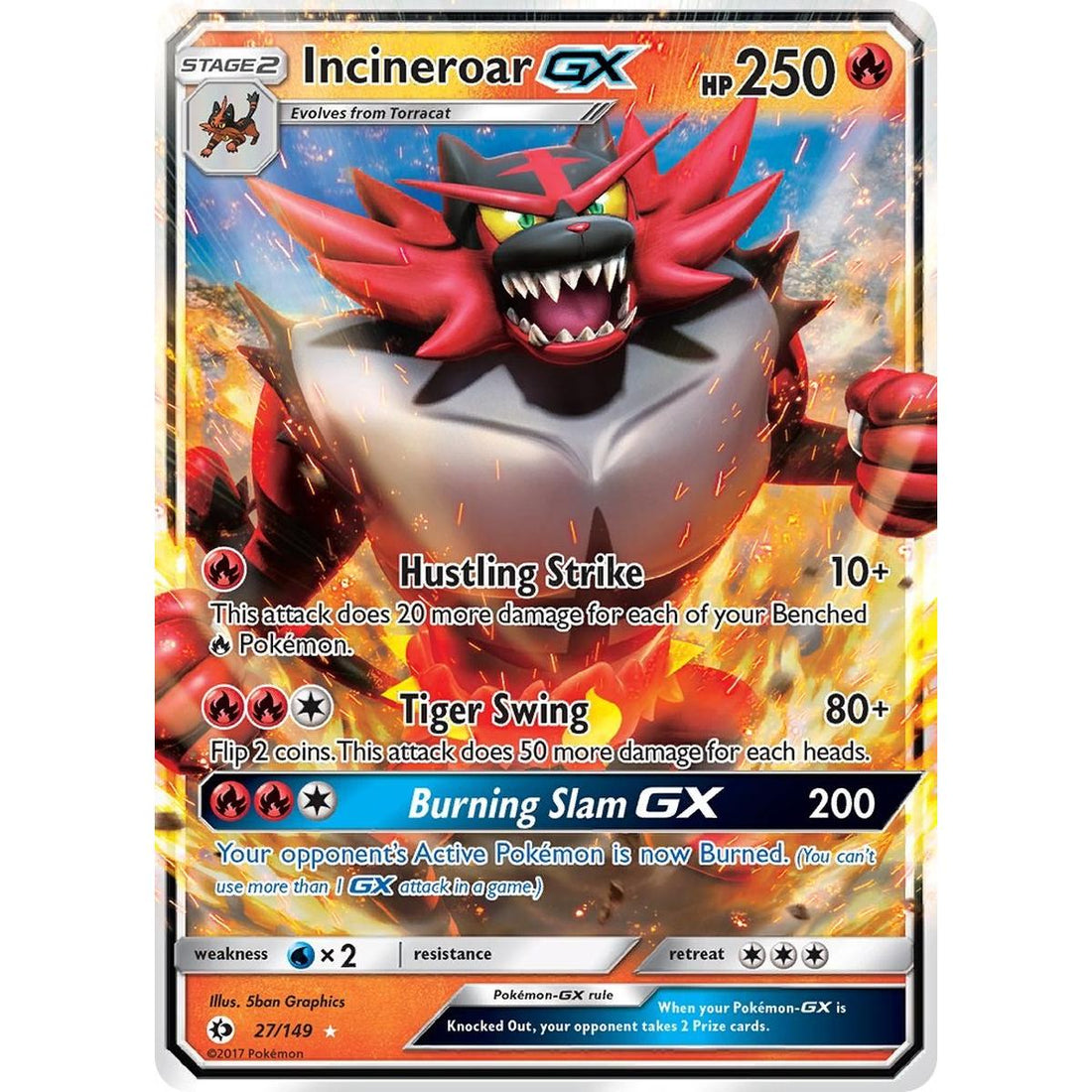 Incineroar GX
