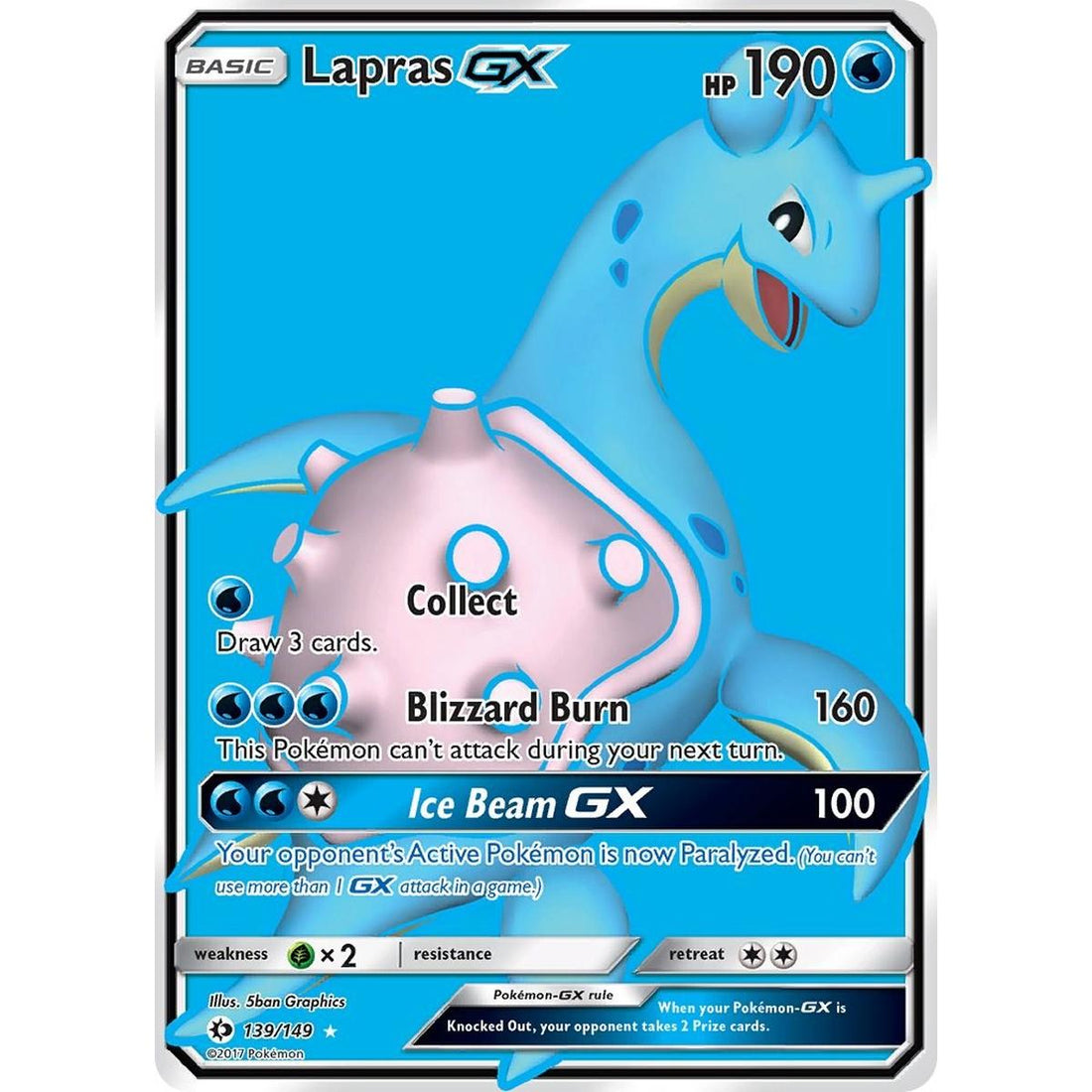 Lapras GX (Full Art)