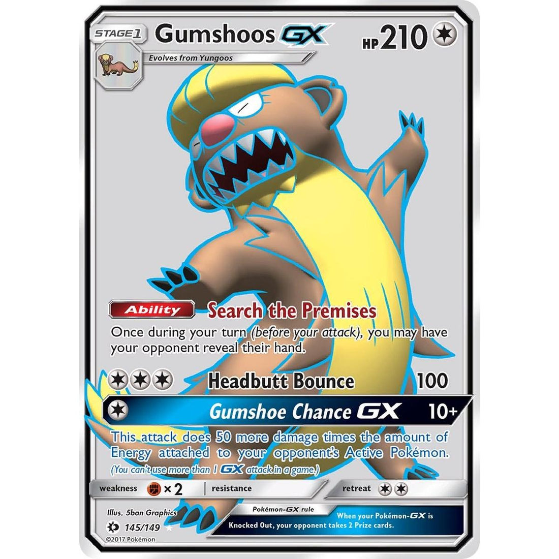 Gumshoos GX (Full Art)