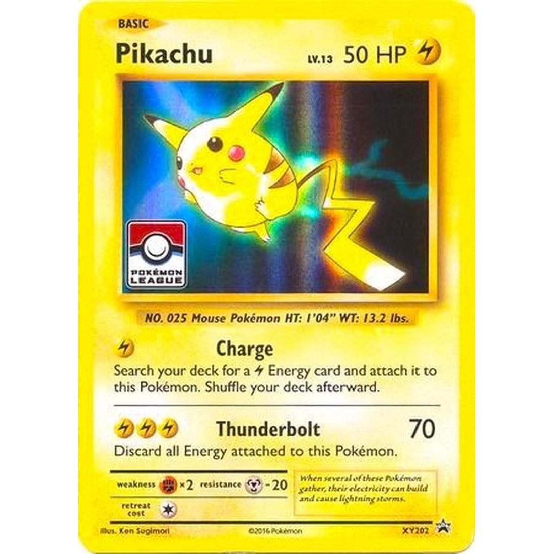 Pikachu - XY202 (Pokemon League)