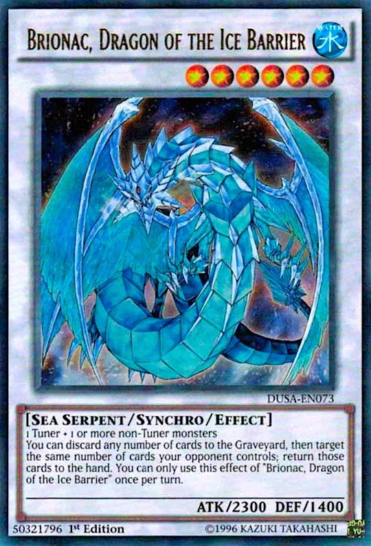 Brionac, Dragon of the Ice Barrier