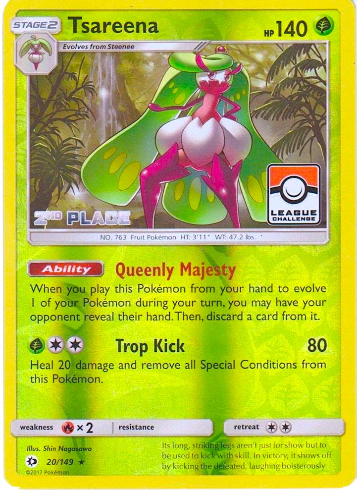 Tsareena - 20/149 (League Challenge) [2nd Place]
