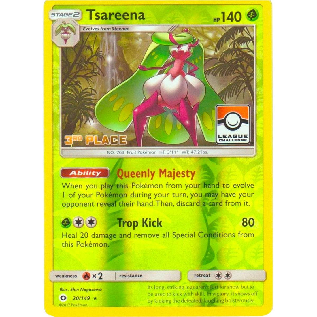 Tsareena - 20/149 (League Challenge) [3rd Place]