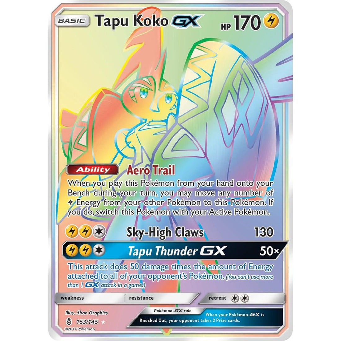 Tapu Koko GX (Secret)