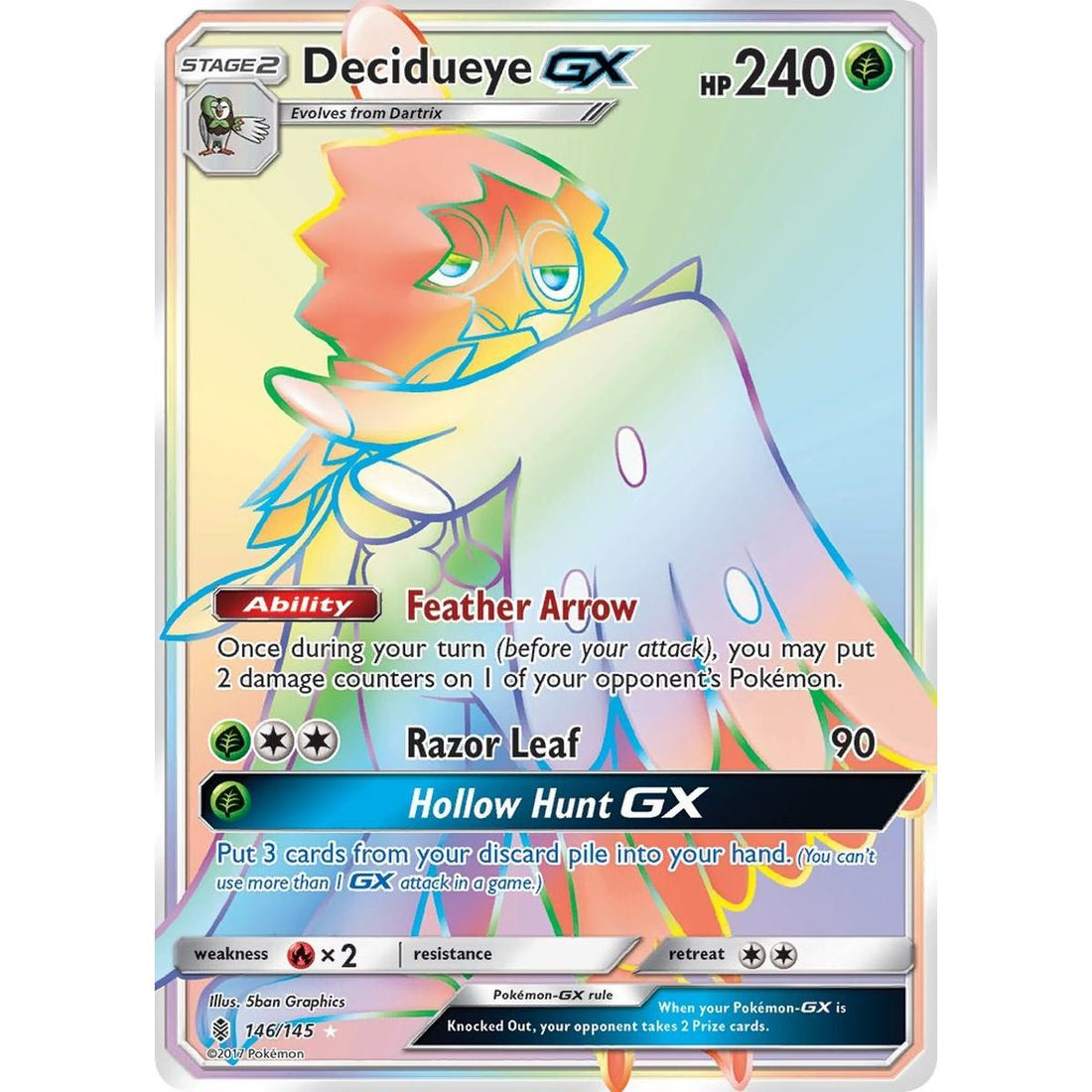 Decidueye GX (Secret)