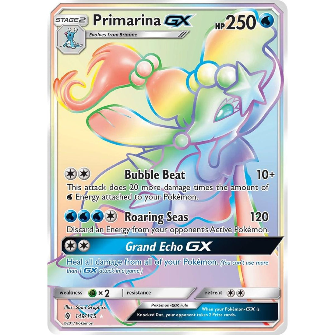 Primarina GX (Secret)