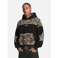 Aelfric Eden Boxy CAMO Panel Pullover Hoodie