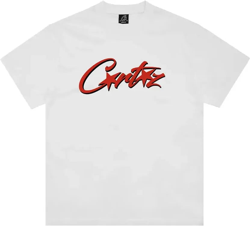 Corteiz OG Allstarz Tee *New Blank* 'White/Red'