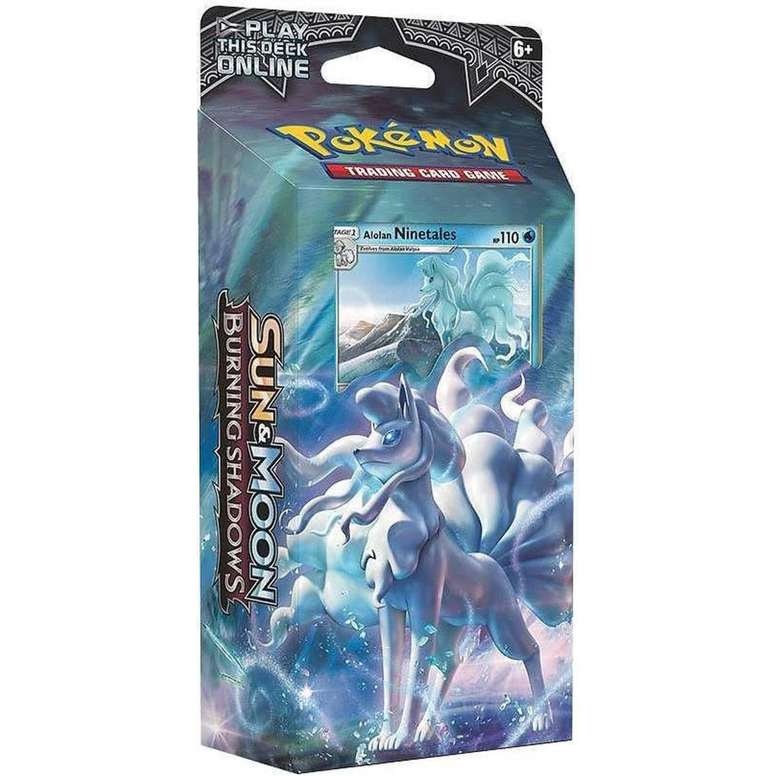 Burning Shadows Theme Deck - "Luminous Frost" [Alolan Ninetales]