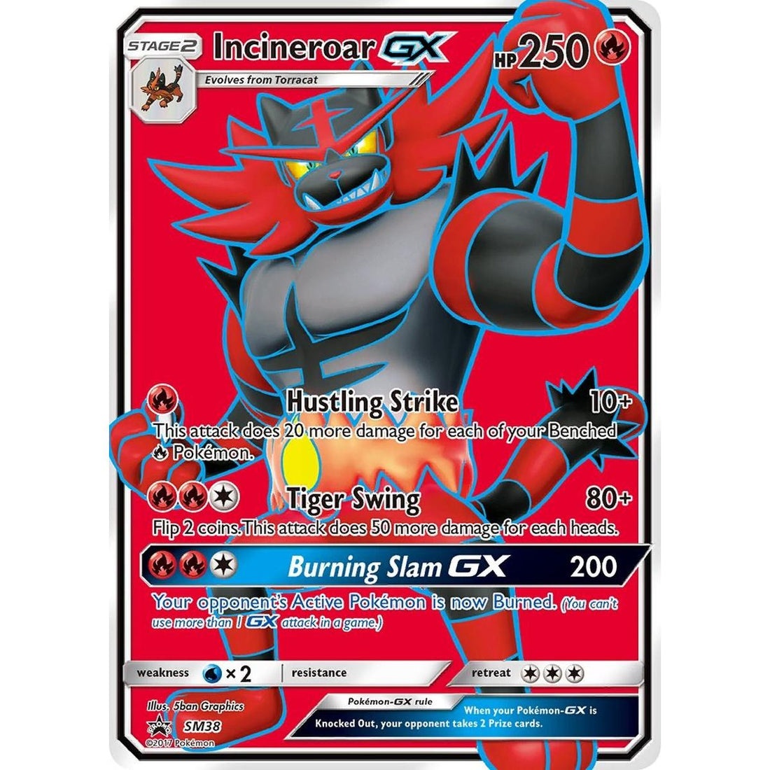 Incineroar GX - SM38
