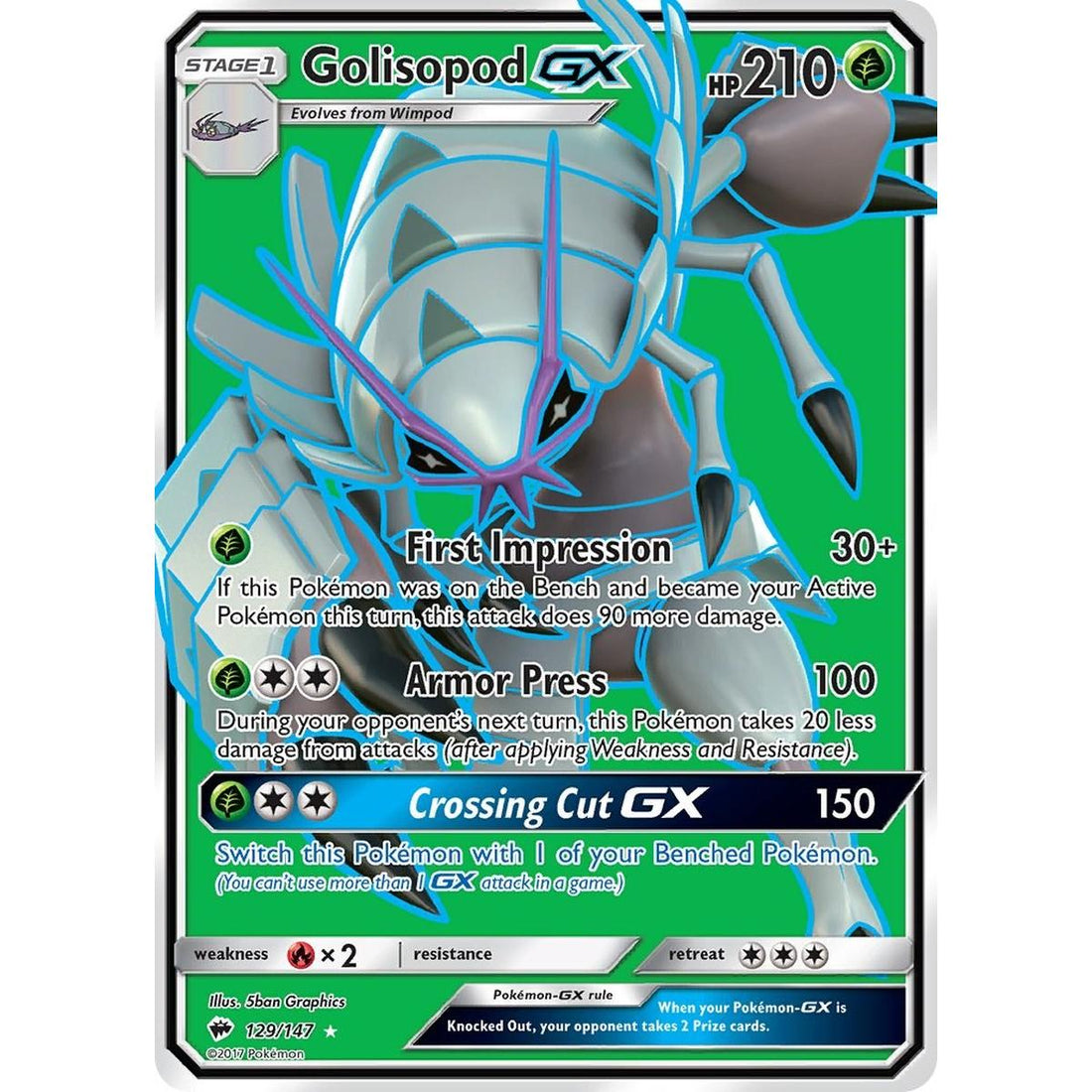 Golisopod GX (Full Art)