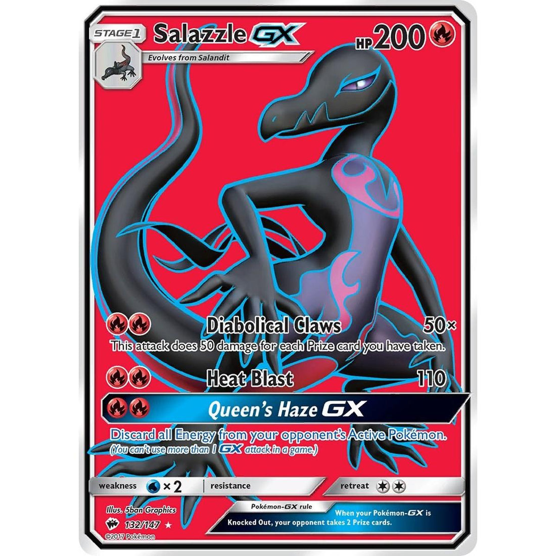 Salazzle GX (Full Art)