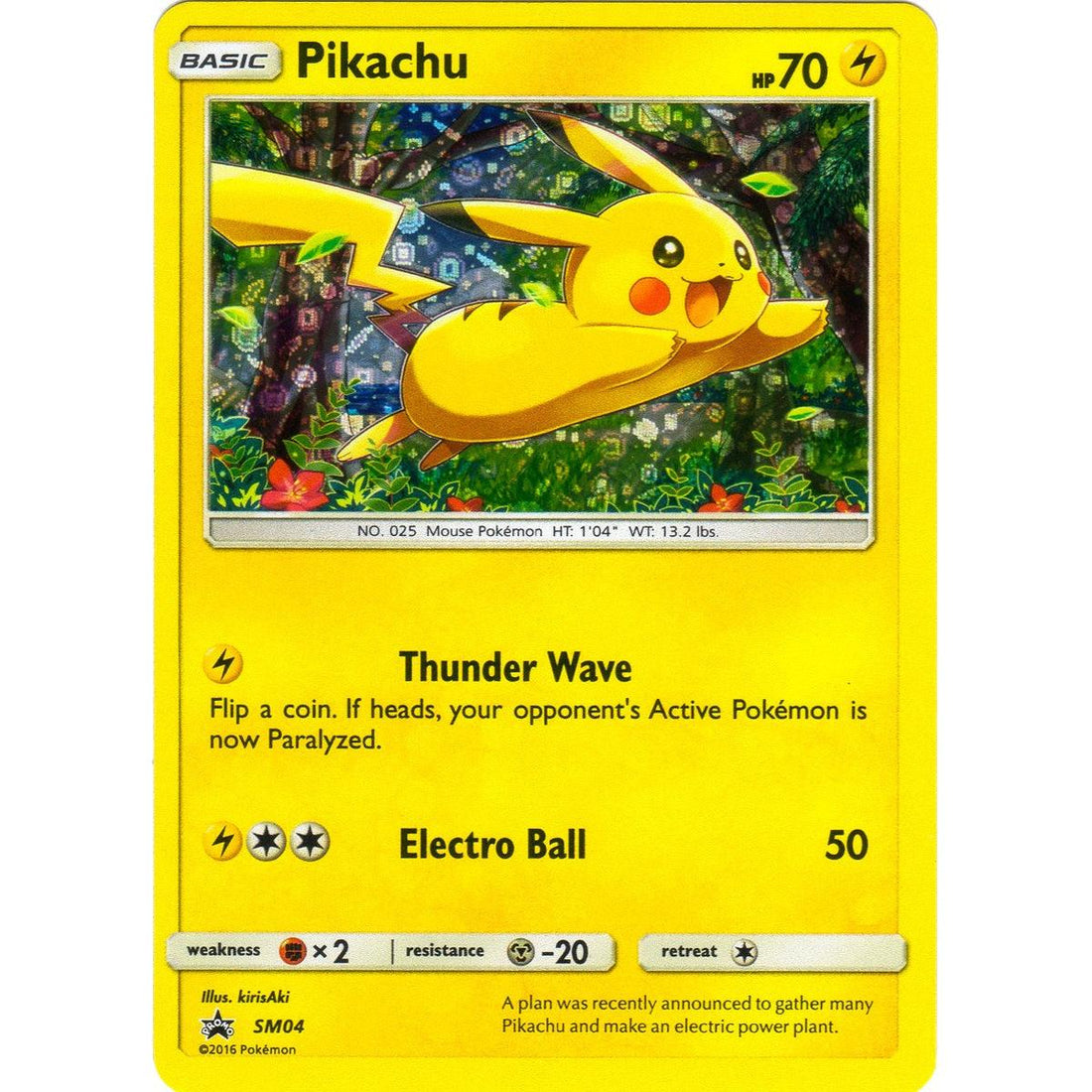 Pikachu - SM04 (General Mills)