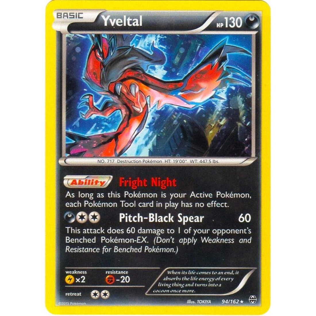 Yveltal - 94/162 (Cosmos Holo)
