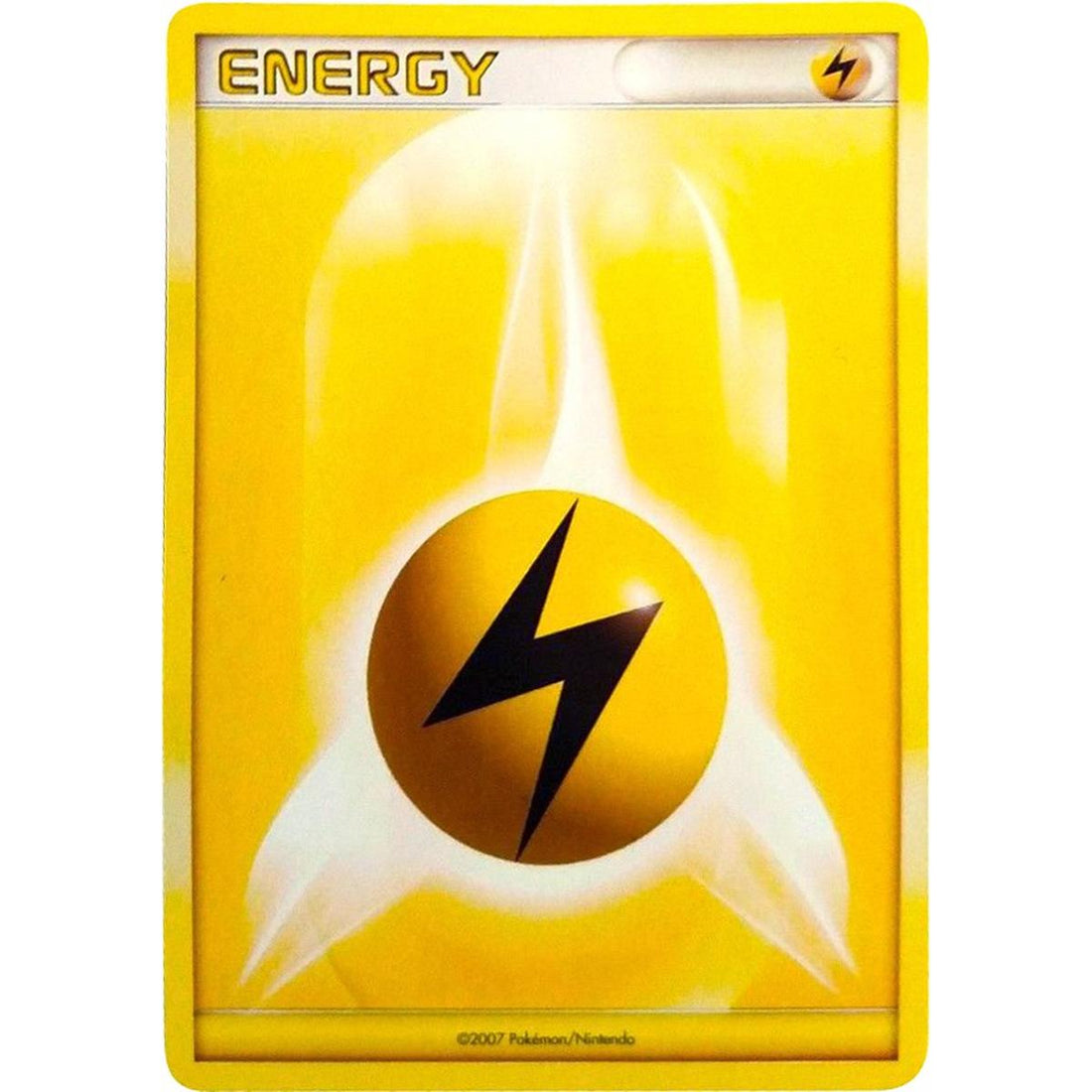 Lightning Energy (2007 Unnumbered D/P Style Non-Holo)