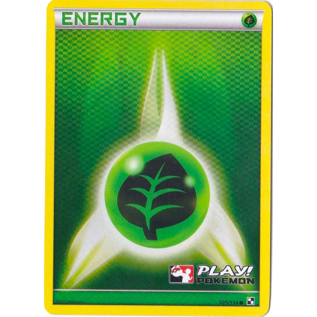 Grass Energy - 105/114 (Play! Pokemon)