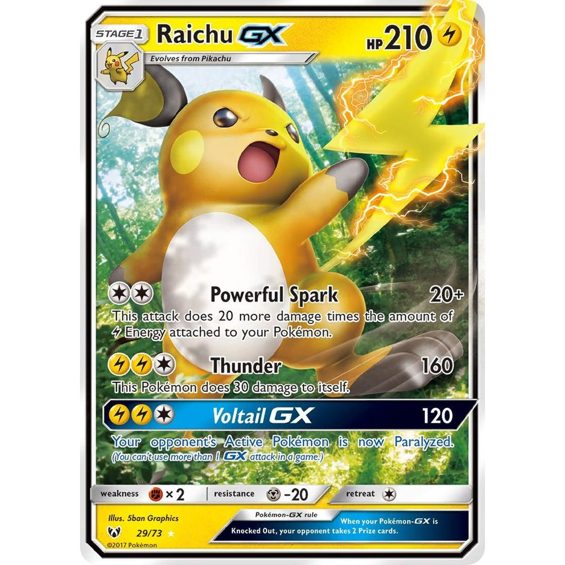 Raichu GX