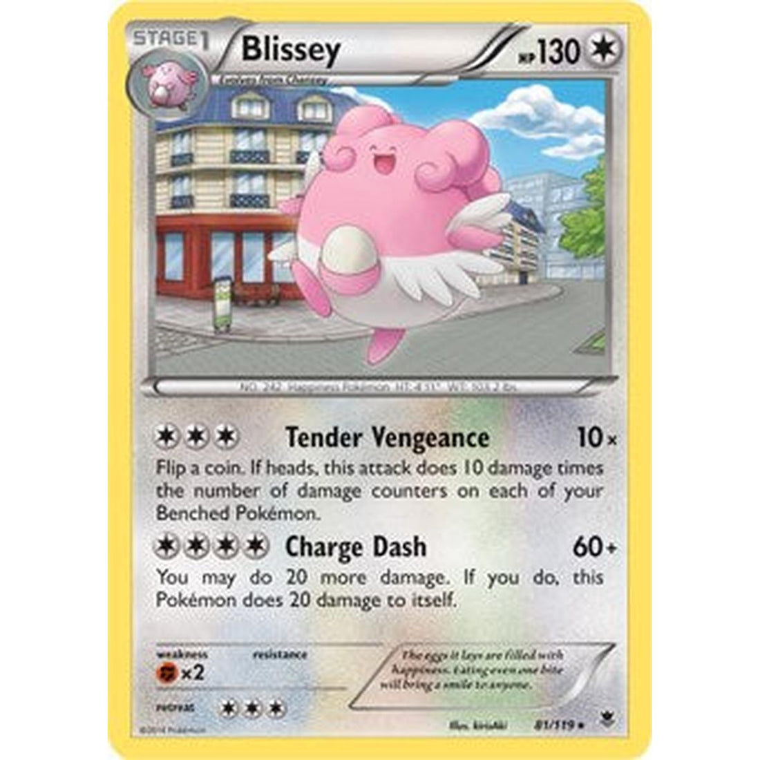 Blissey - 81/119 (Cosmos Holo)