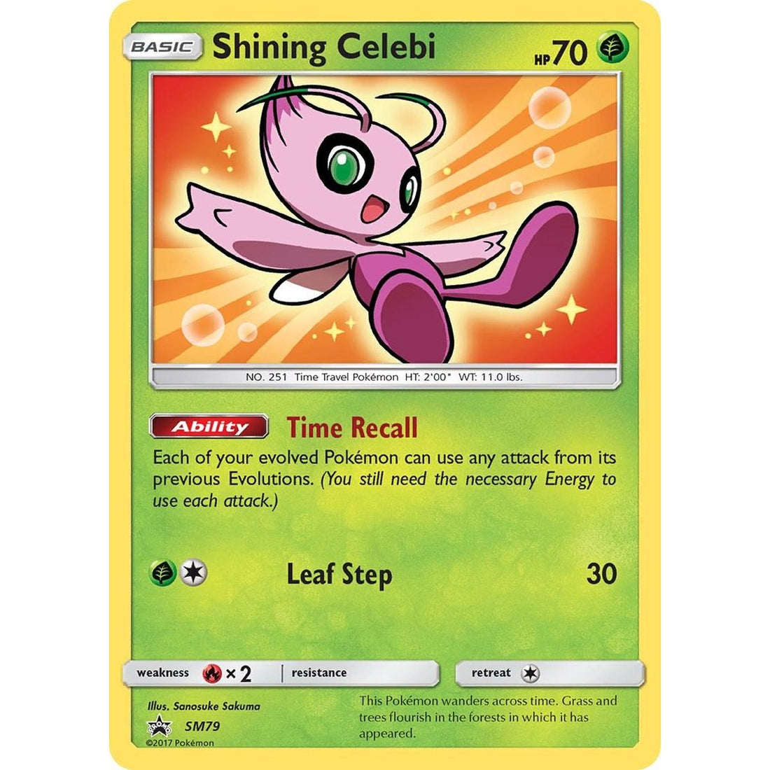 Shining Celebi - SM79
