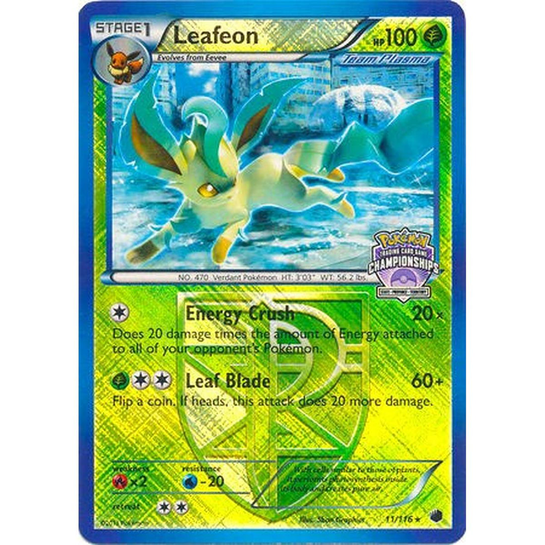 Leafeon - 11/116 (State Championships)