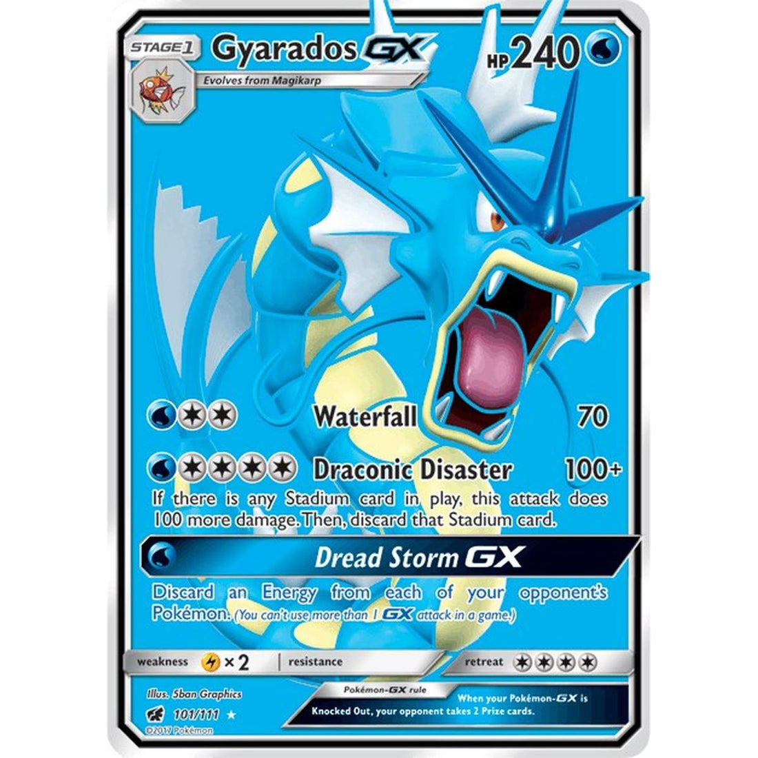 Gyarados GX (Full Art)