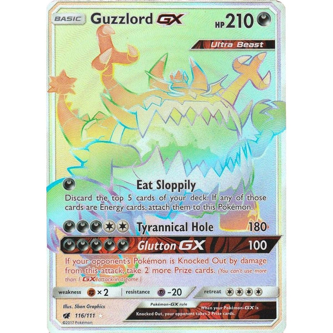 Guzzlord GX (Secret)