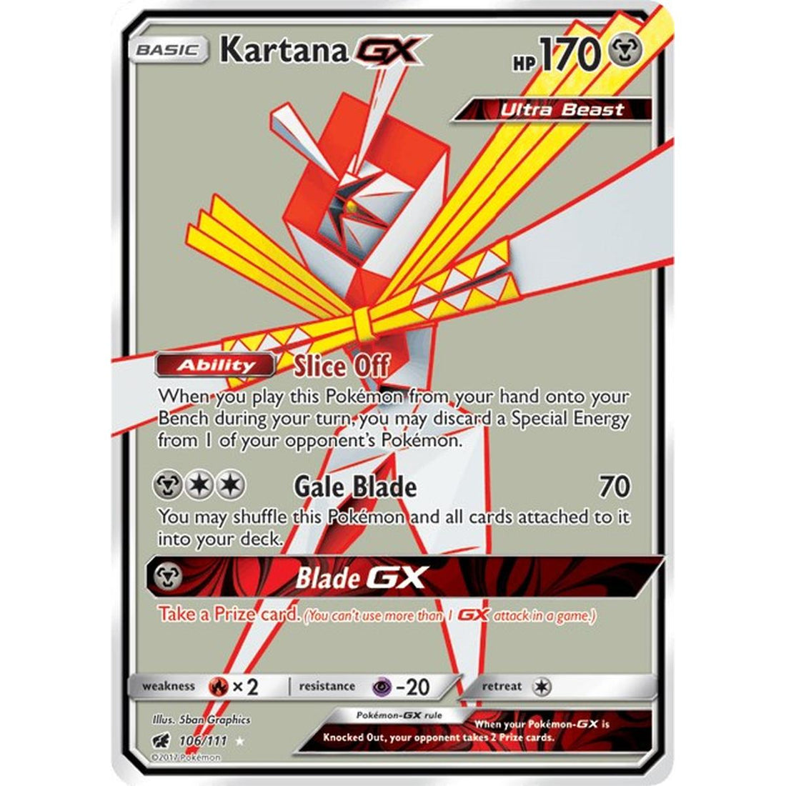 Kartana GX (Full Art)