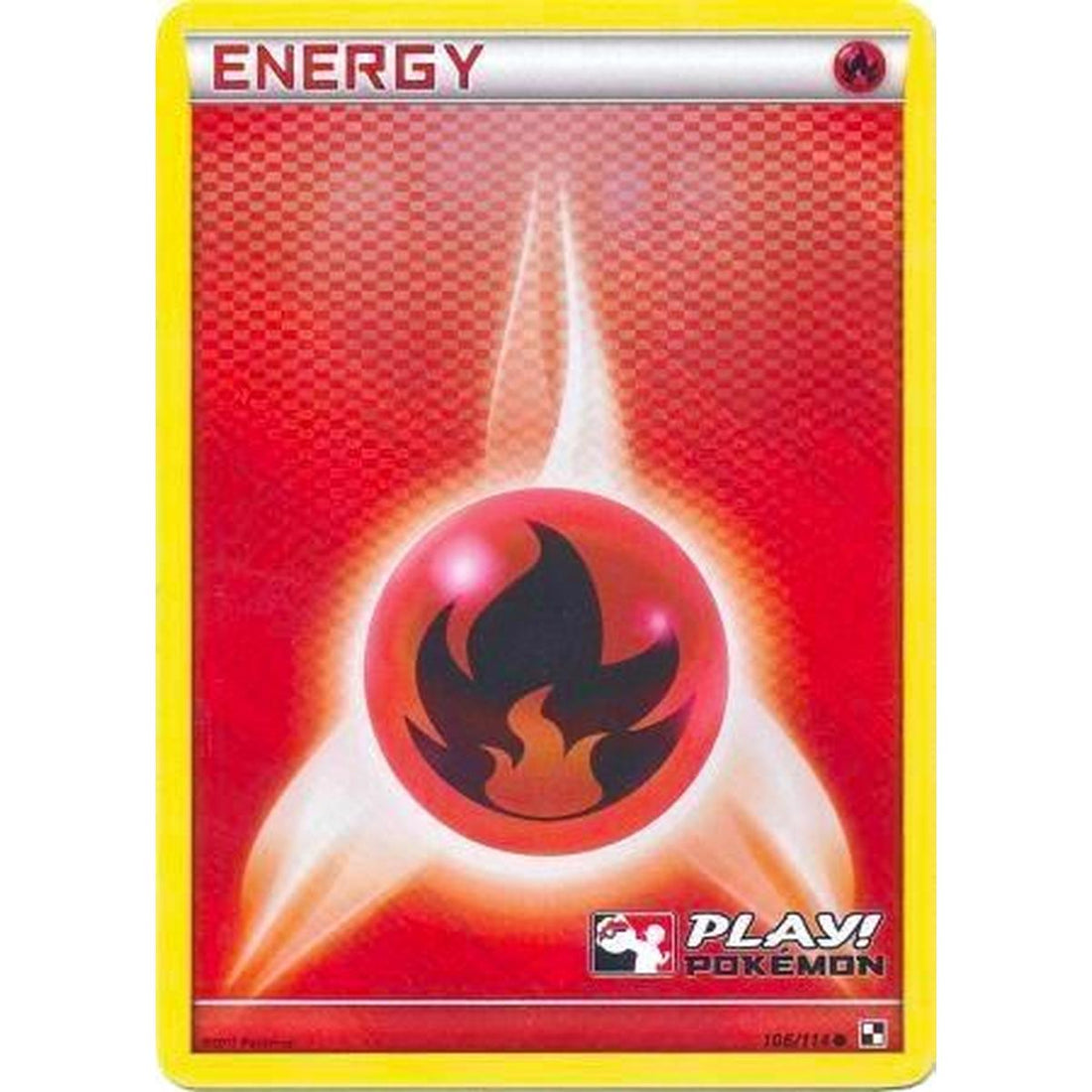 Fire Energy - 106/114 (Play! Pokemon)