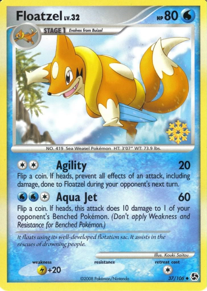Floatzel - 37/106