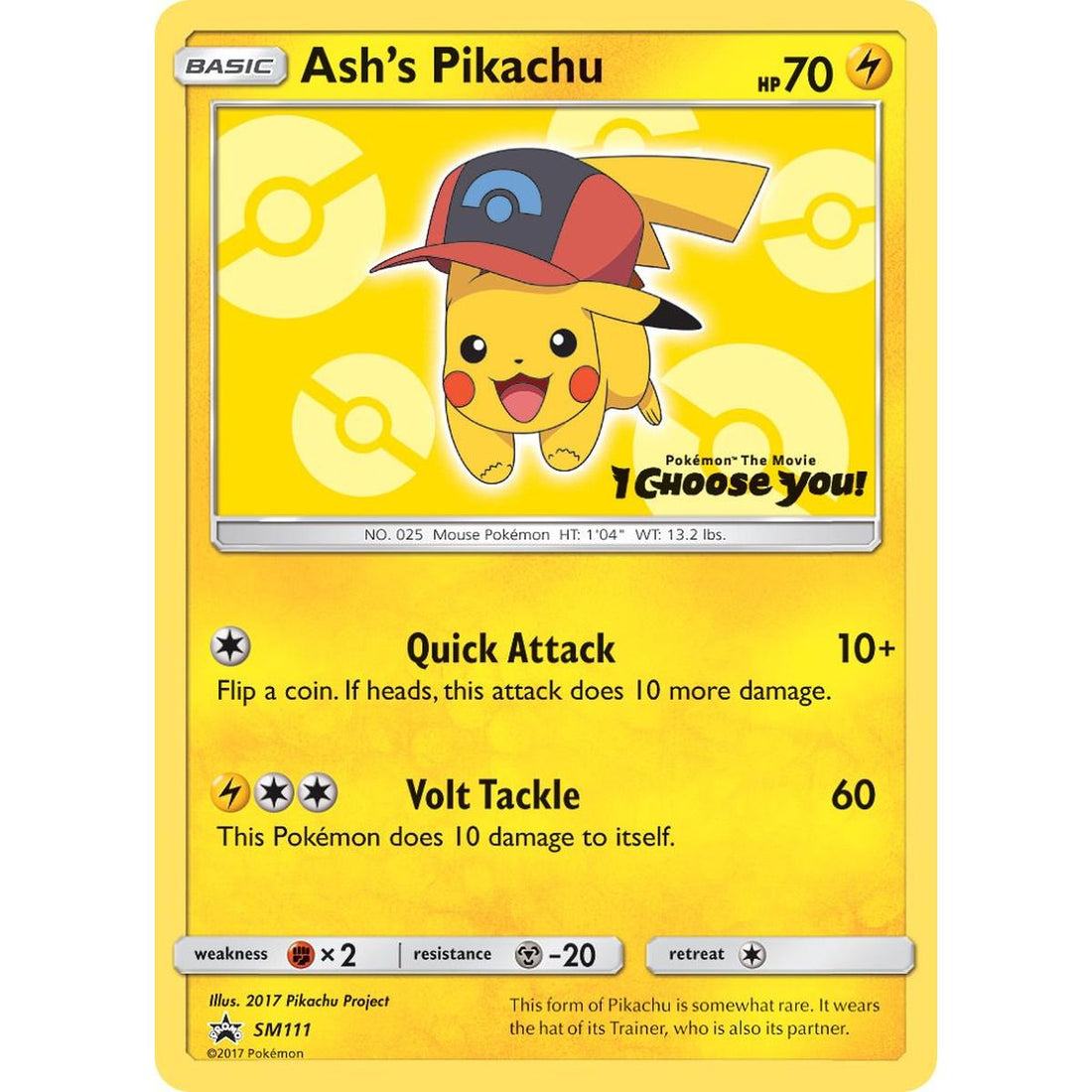 Ash's Pikachu - SM111