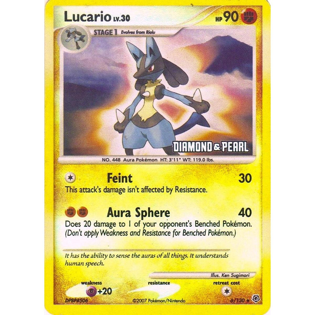 Lucario - 6/130 [Diamond & Pearl]