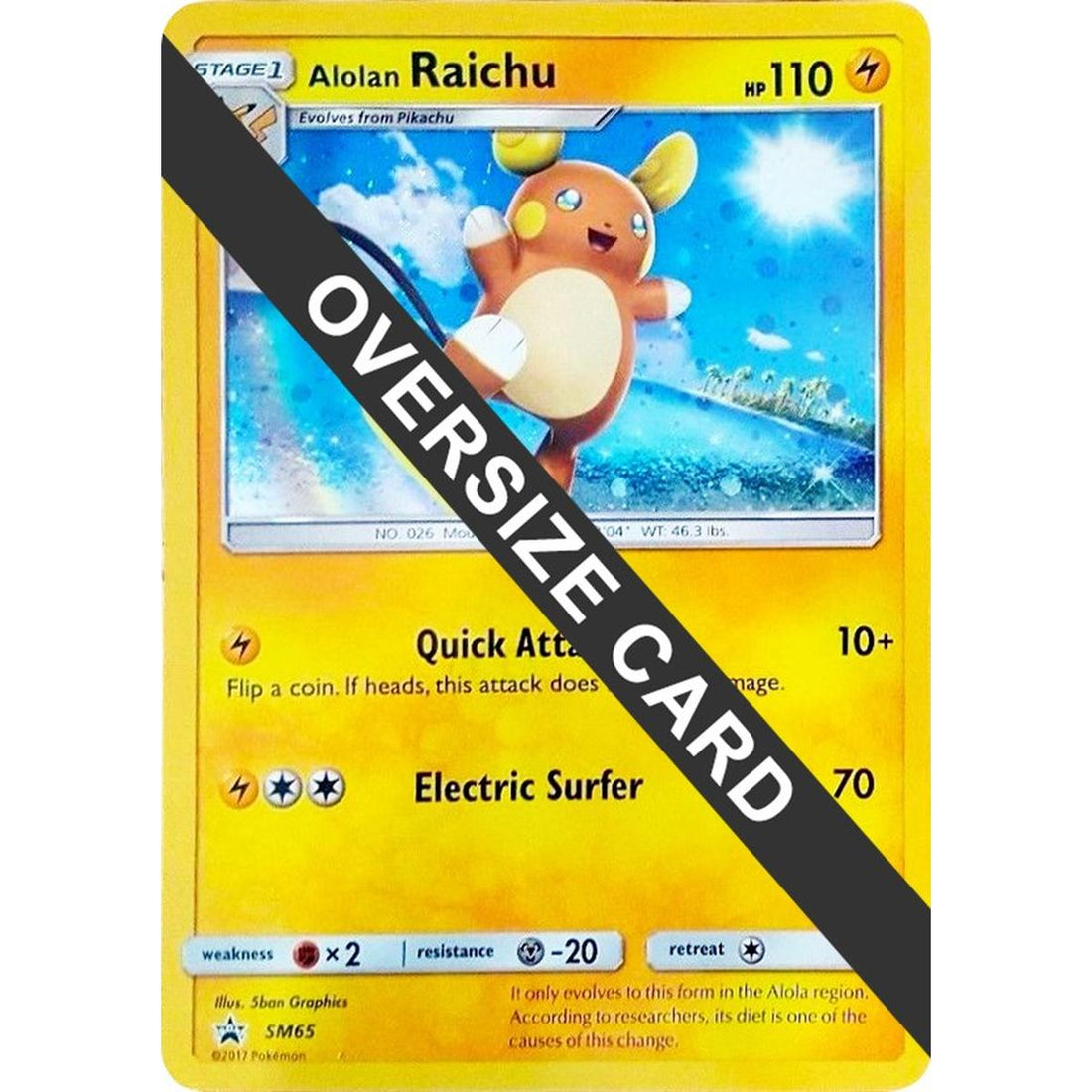 Alolan Raichu - SM65
