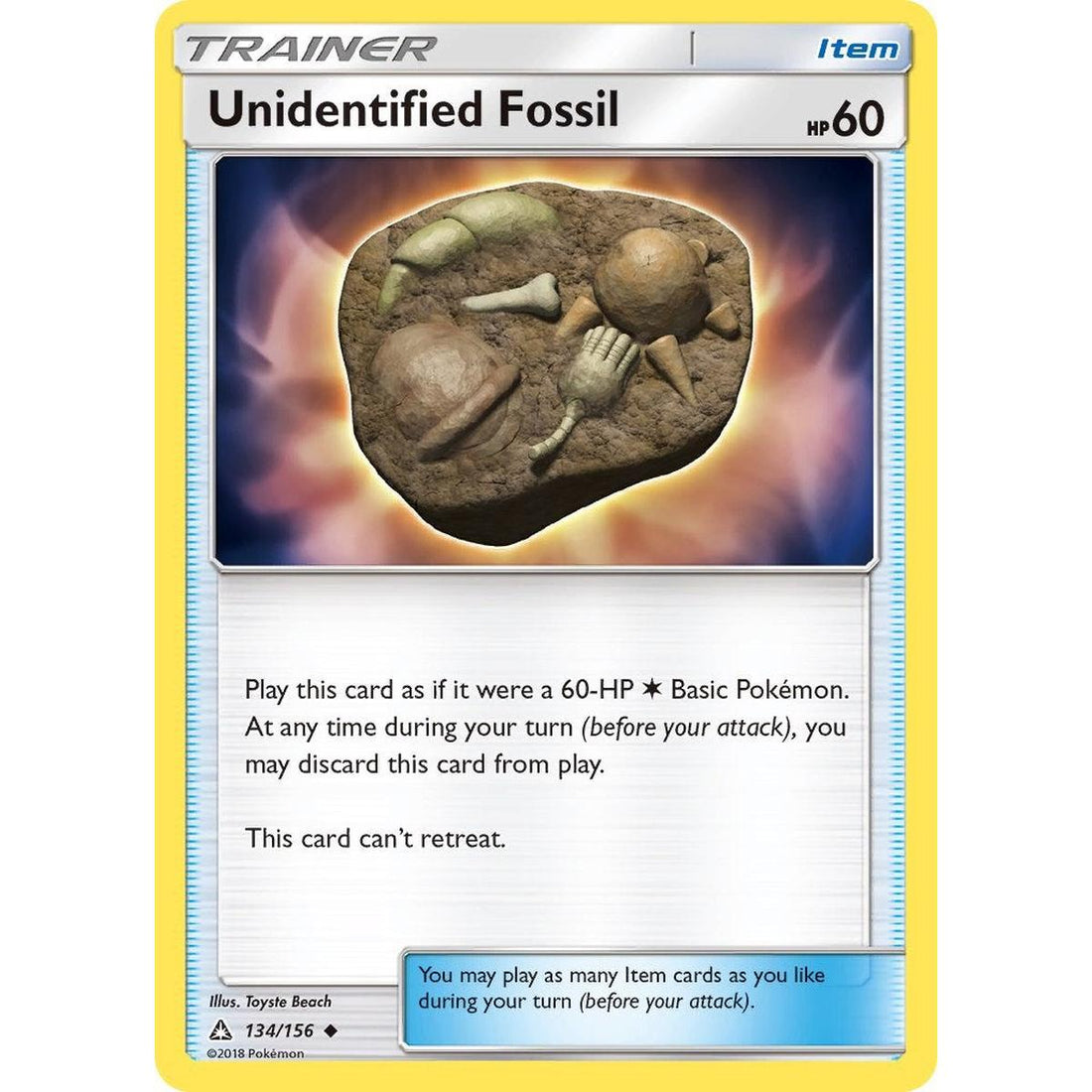 Unidentified Fossil