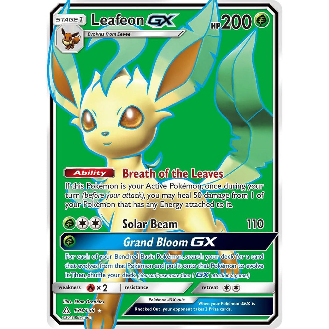 Leafeon GX (Full Art)