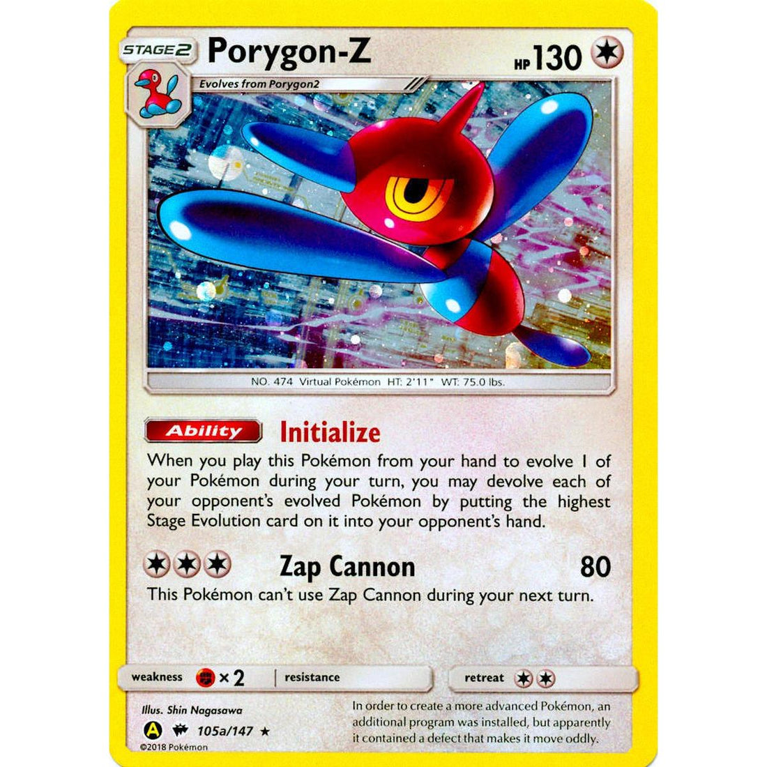 Porygon-Z - 105a/147