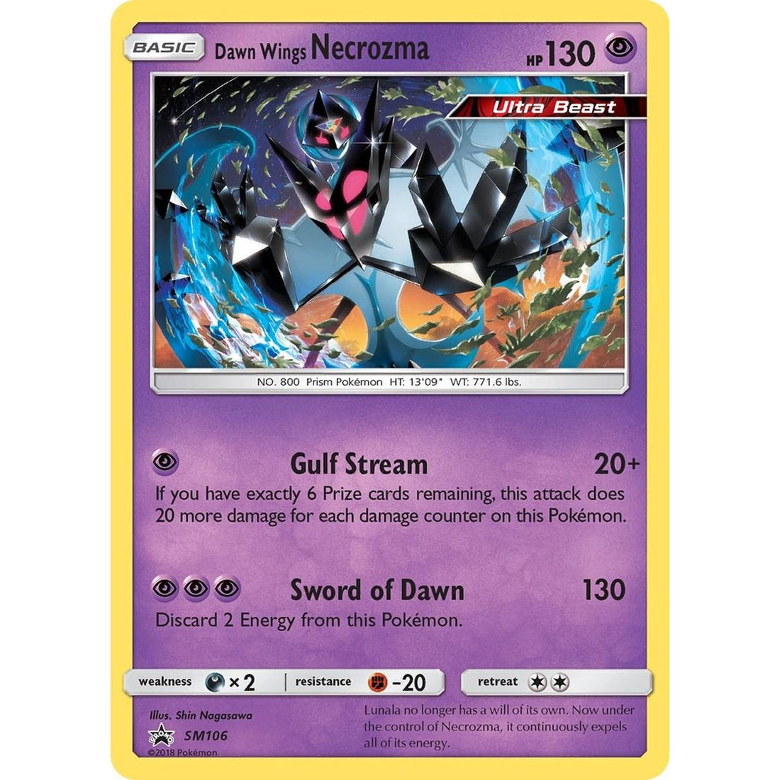 Dawn Wings Necrozma - SM106