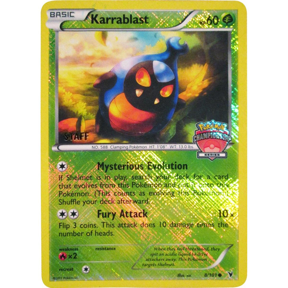Karrablast - 8/101 (Championship Series) [Staff]