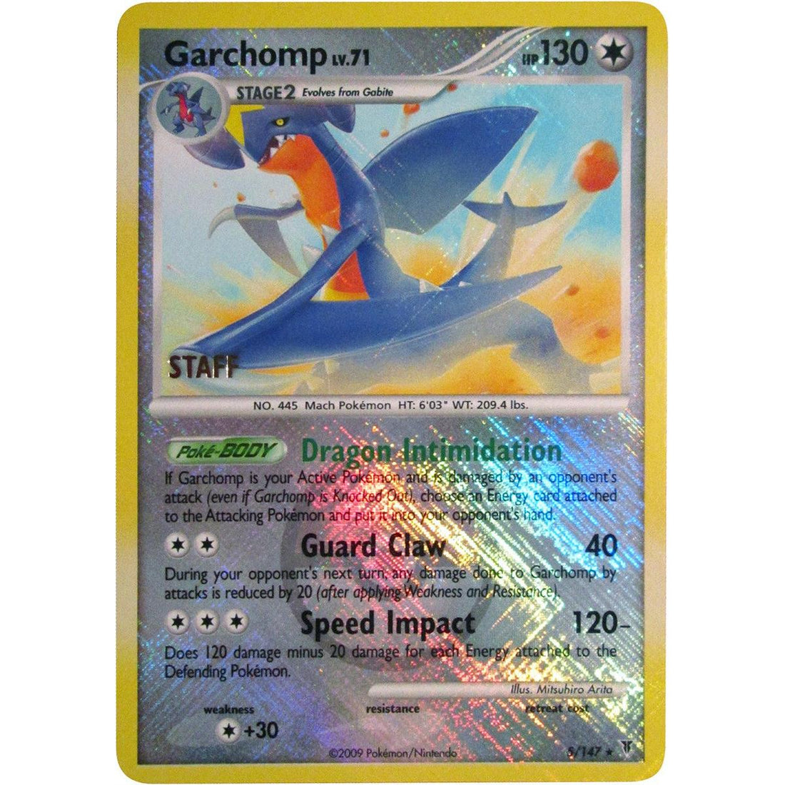 Garchomp - 5/147 (Championship Promo) [Staff]