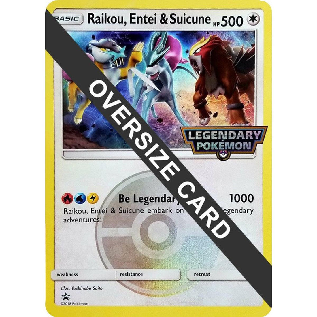 Raikou, Entei & Suicune