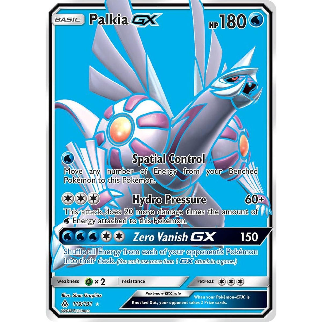 Palkia GX (Full Art)