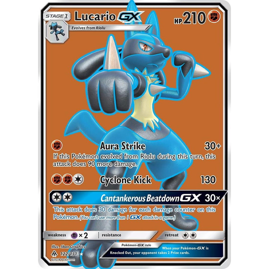 Lucario GX (Full Art)