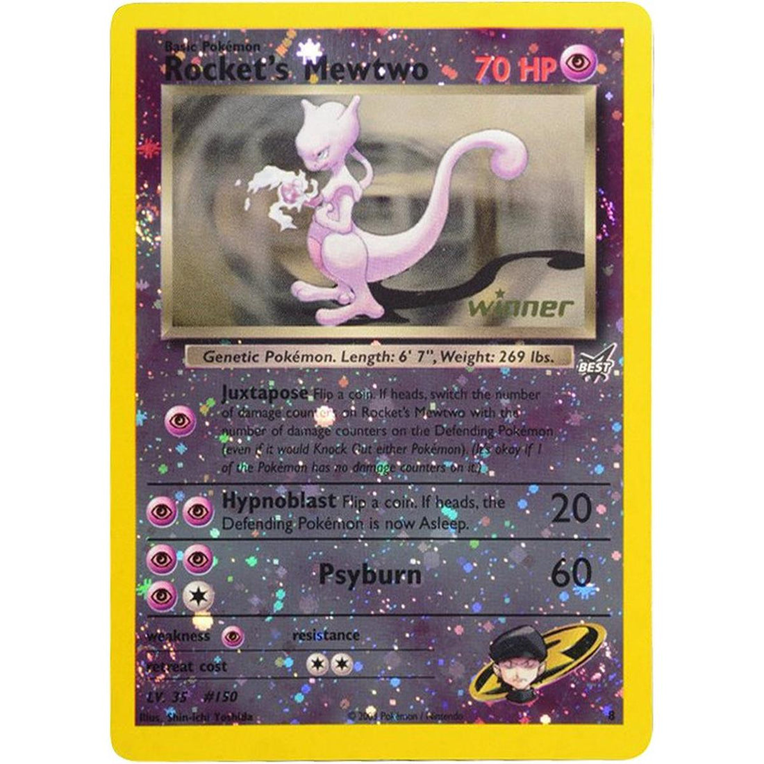 Rocket's Mewtwo - 8 [Winner]