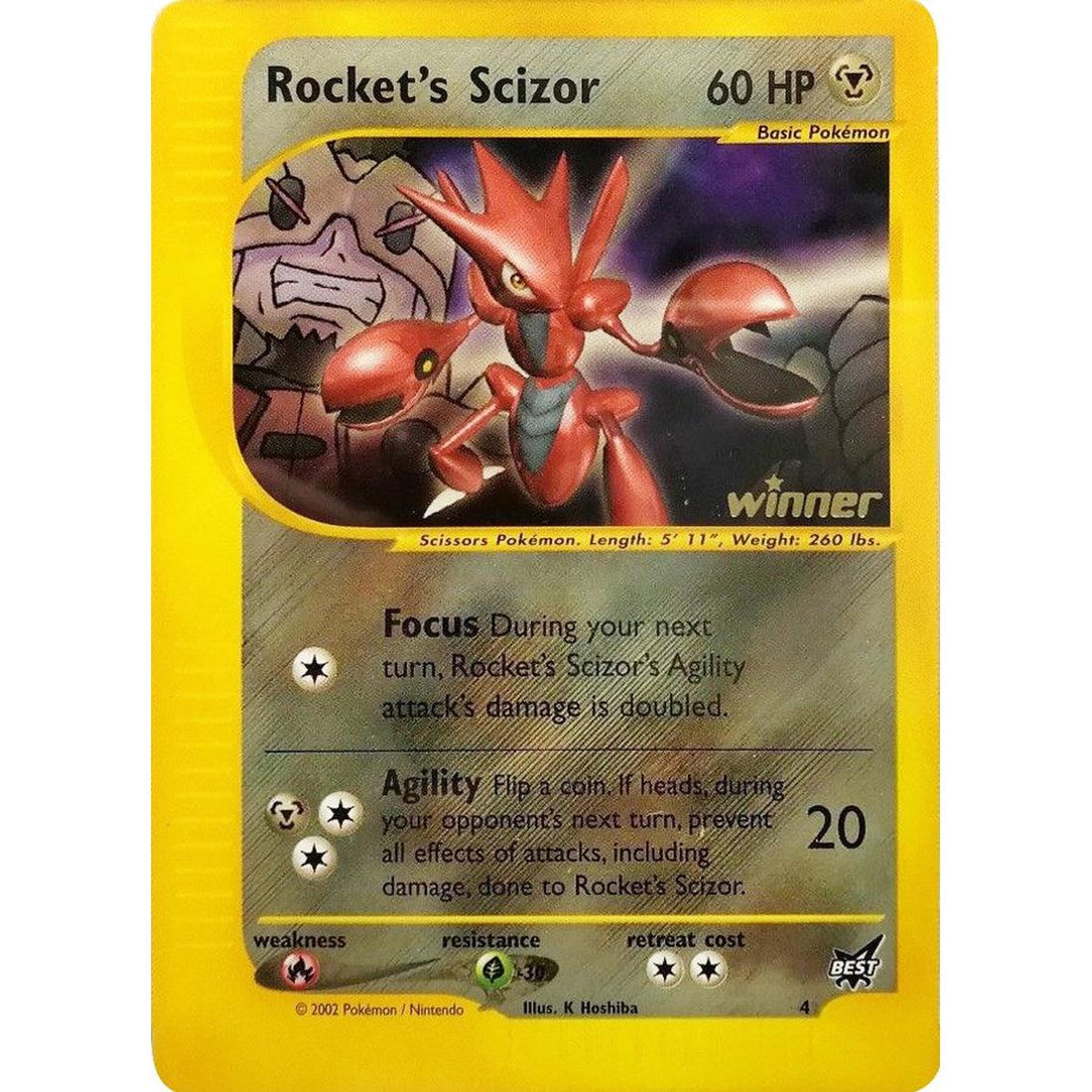 Rocket's Scizor - 4 [Winner]