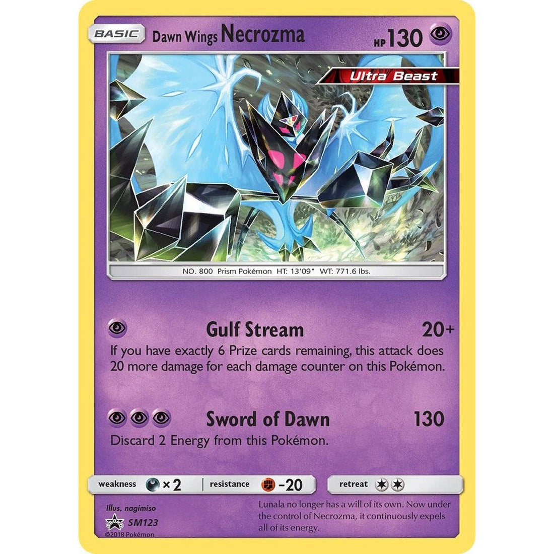 Dawn Wings Necrozma - SM123
