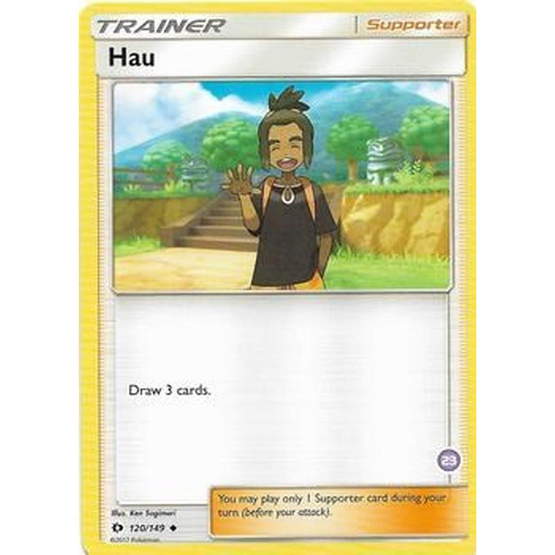 Hau (23) (Alolan Sandslash Half-Deck)