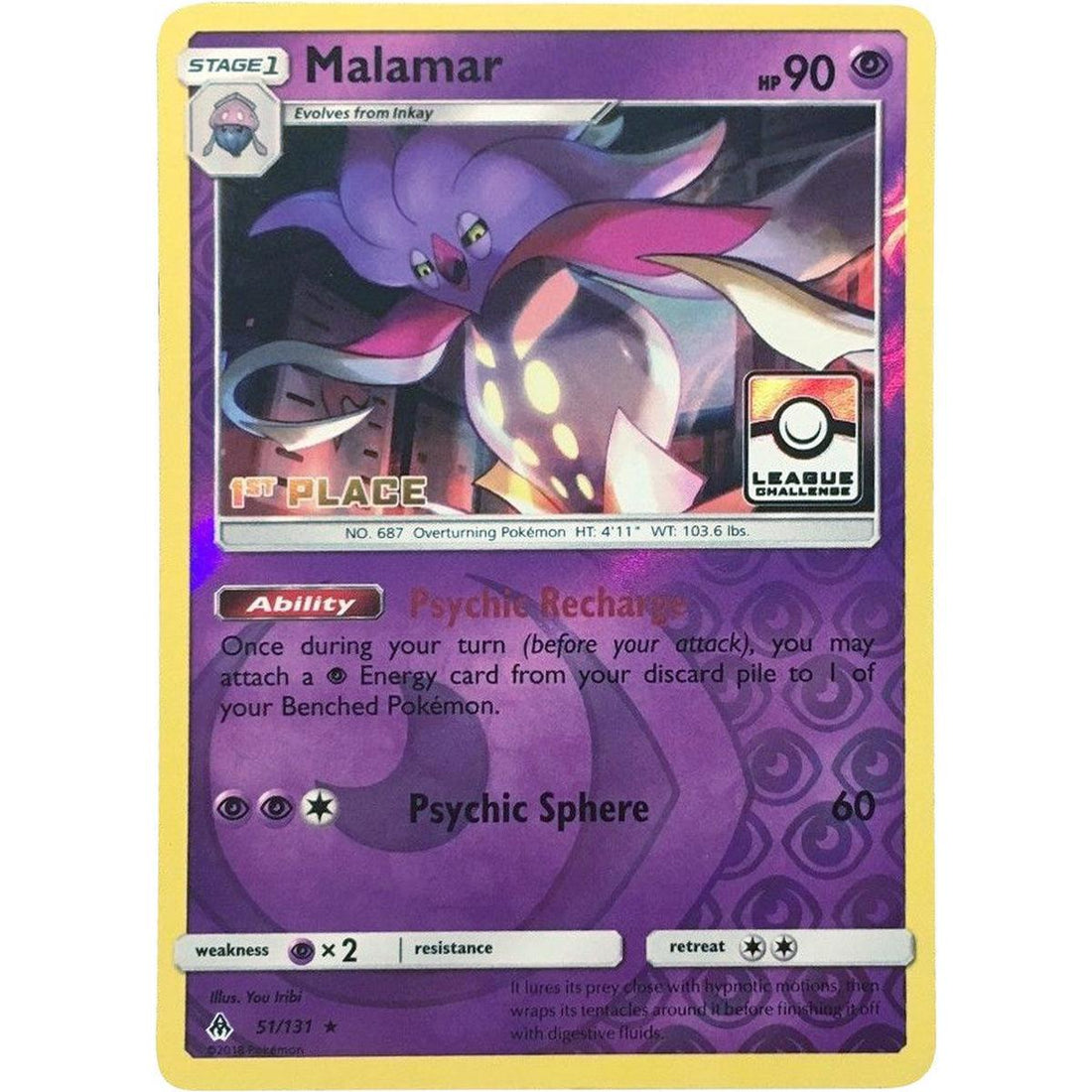 Malamar - 51/131 (League Challenge) [1st Place]