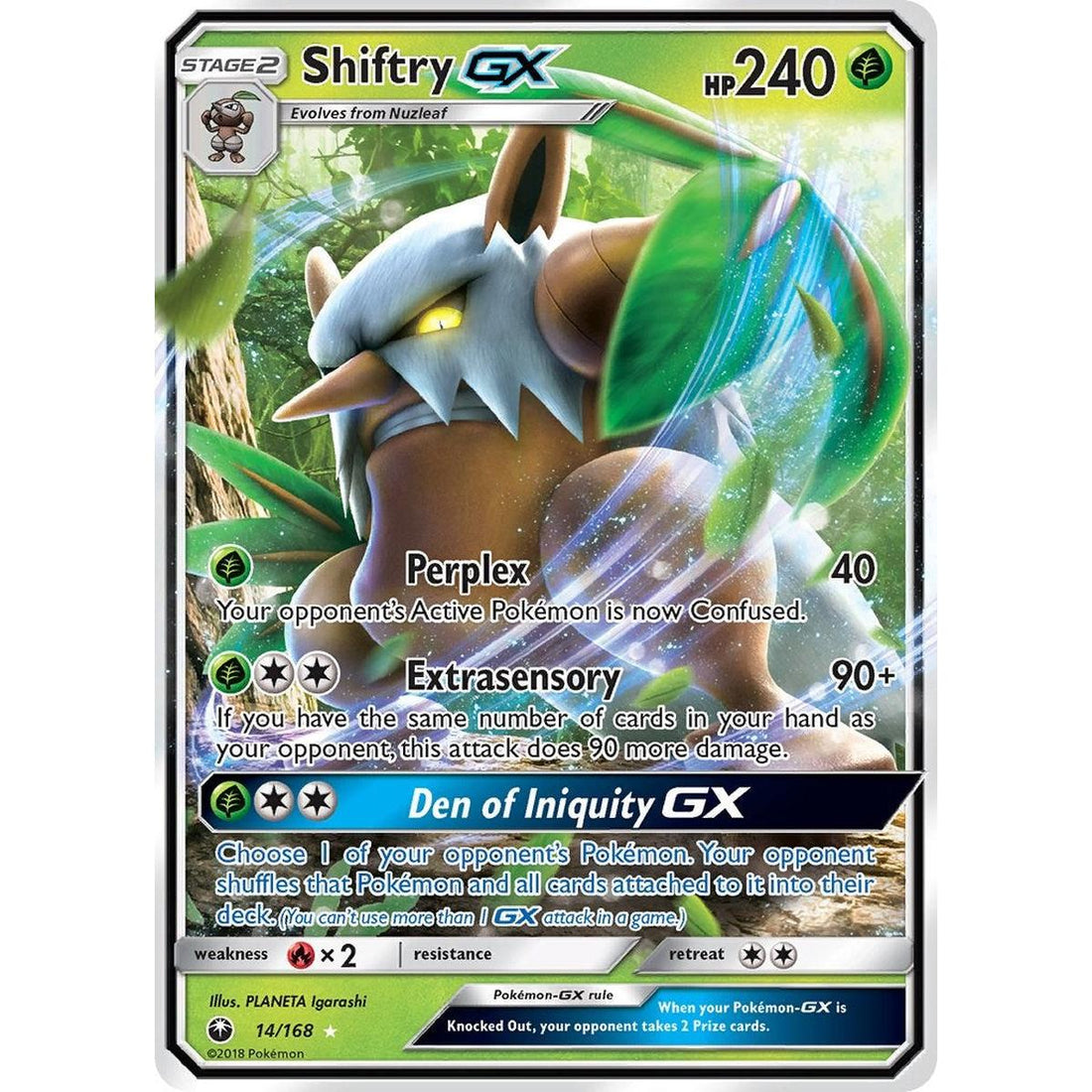 Shiftry GX