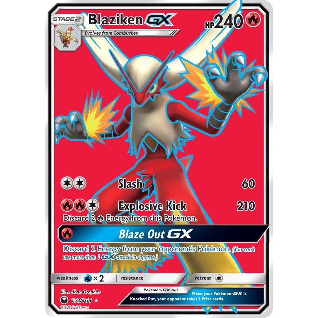 Blaziken GX (Full Art)