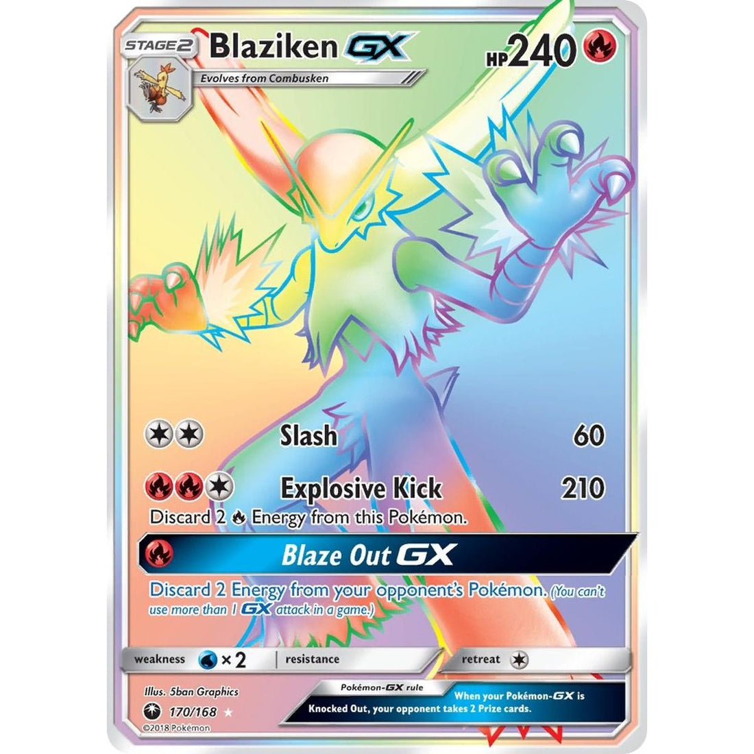 Blaziken GX (Secret)
